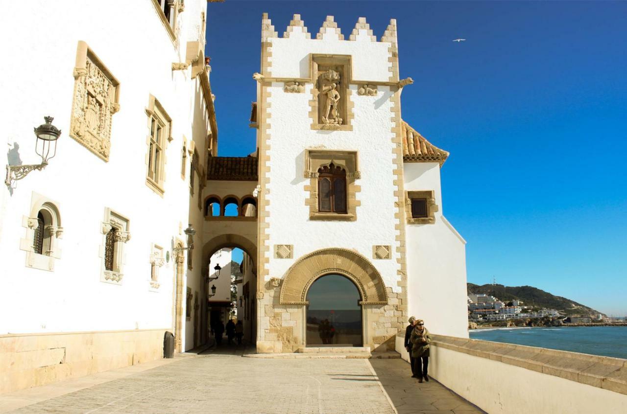 Apartament Sitges Atico 2 Min A Playa San Sebastian Zewnętrze zdjęcie